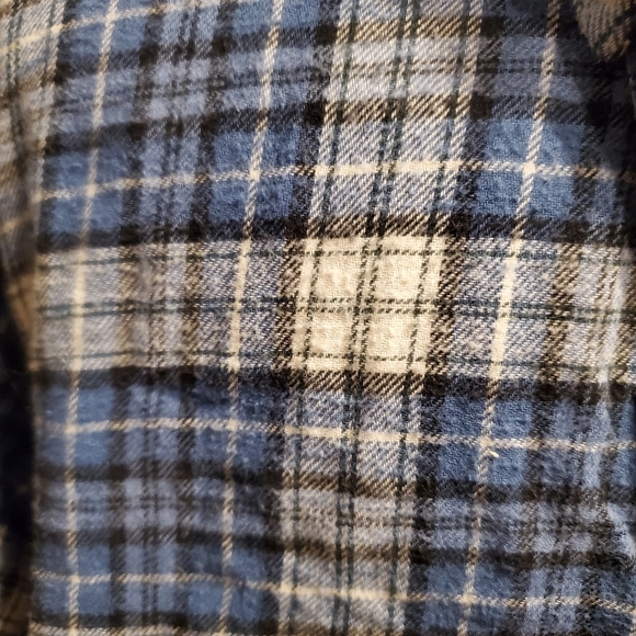 Chaps Flannel Button Down - Picture 2 of 3